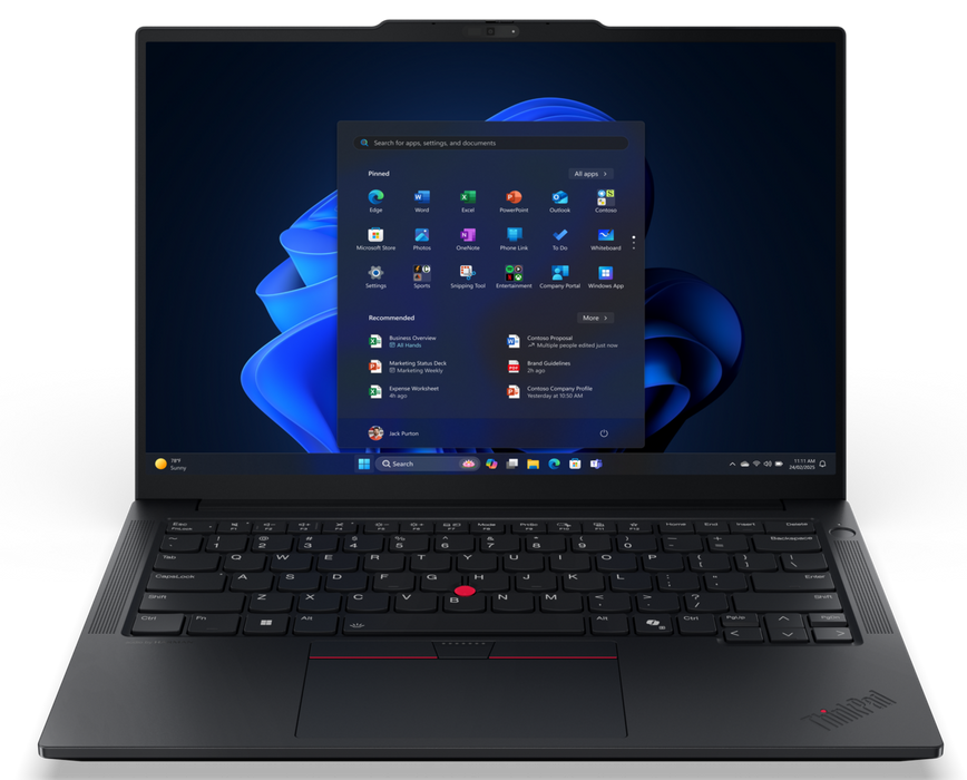 Lenovo ThinkPad E14 Gen 7 14" WUXGA Core Ultra 7 255H 16GB RAM 512GB SSD Win11 Pro Notebook Lenovo Laptops Lenovo