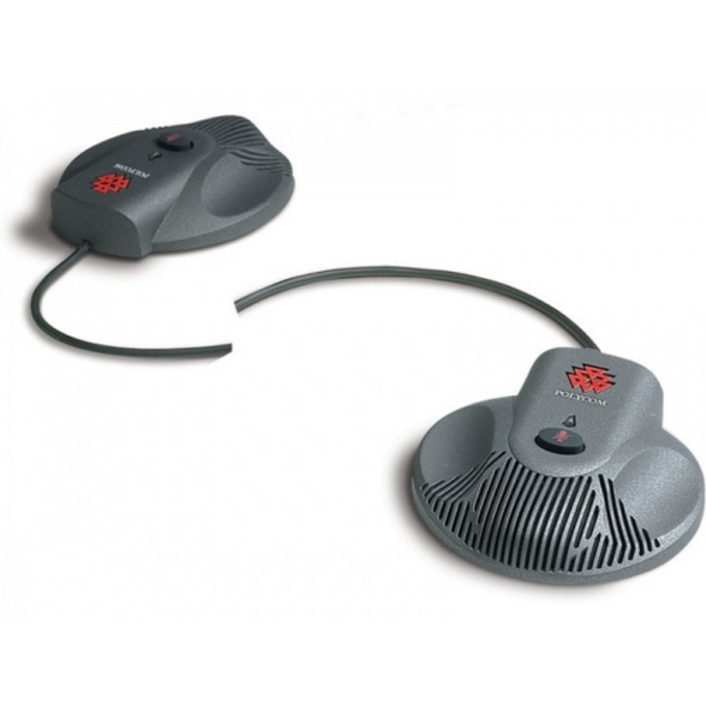 Poly 2200-16155-015 Soundstation 2 Microphone Kit With 2 Microphones Microphone Poly