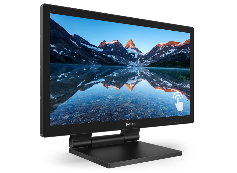 Philips 21.5" Full HD LCD Monitor With SmoothTouch | 222B9TA/00 Touchscreen Monitor Philips