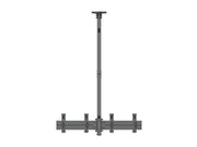 Multibrackets 1.5m 30" - 42" Display Menu Board Mount Pro For 2 Screens Ceiling Mount Bracket Multibrackets