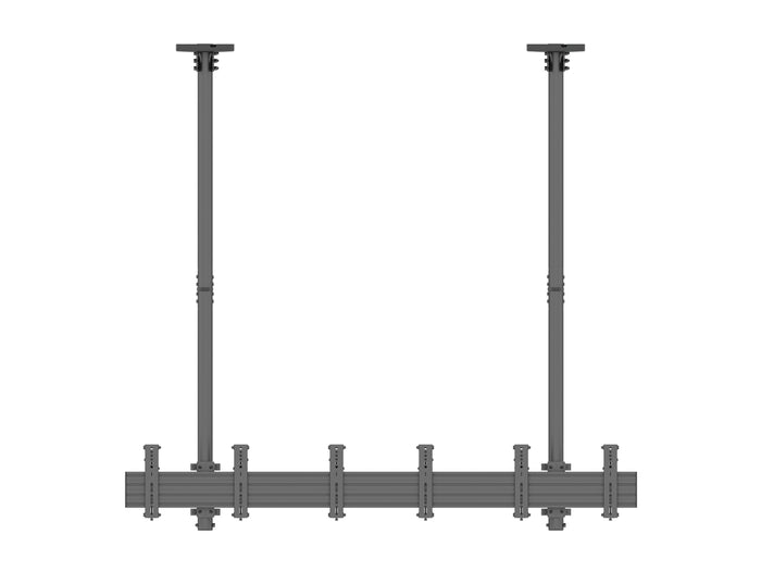 Multibrackets 27" - 32" up to 3m Display Ceiling Mount Pro For 3 Screens Ceiling Mount Bracket Multibrackets