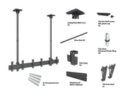 Multibrackets 27" - 32" up to 3m Display Ceiling Mount Pro For 3 Screens Ceiling Mount Bracket Multibrackets