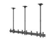 Multibrackets 30" - 42" up to 3m Pole Display Ceiling Mount Pro For 4 Screens Ceiling Mount Bracket Multibrackets