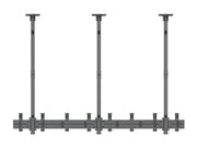 Multibrackets 30" - 42" up to 3m Pole Display Ceiling Mount Pro For 4 Screens Ceiling Mount Bracket Multibrackets