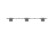 Multibrackets 30" - 42" up to 3m Pole Display Ceiling Mount Pro For 4 Screens Ceiling Mount Bracket Multibrackets