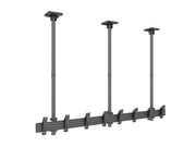 Multibrackets 30" - 42" up to 3m Pole Display Ceiling Mount Pro For 4 Screens Ceiling Mount Bracket Multibrackets
