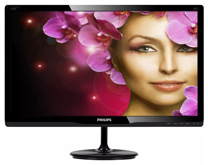 PHILIPS 227E4LHSB/00 22" Full HD LCD Monitor with LED Backlight Desktop Monitor Philips