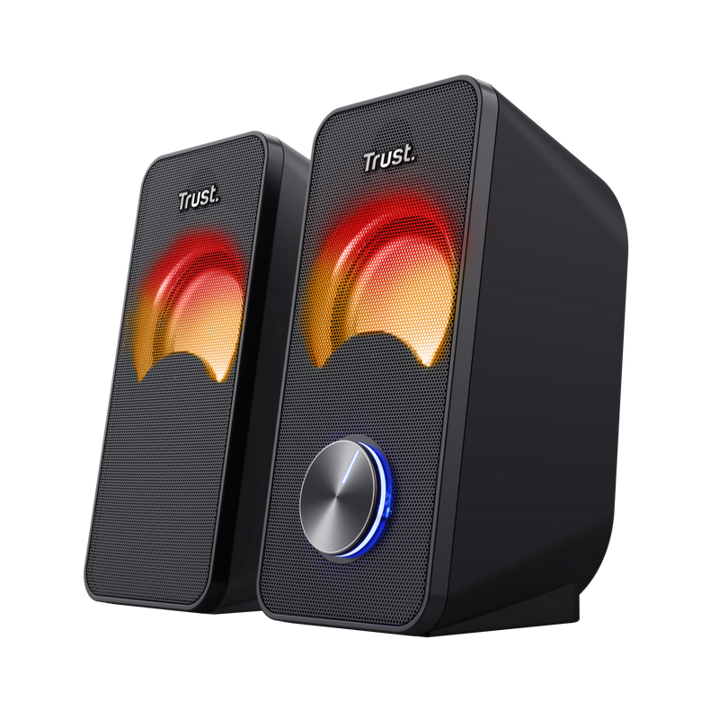 Trust 23120 Arys Compact RGB LED Illuminated 2.0 Speaker Set Speaker Trust