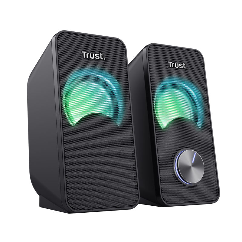 Trust 23120 Arys Compact RGB LED Illuminated 2.0 Speaker Set Speaker Trust