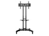 Multibrackets Height Adjustable Mobile Trolley With Media Shelf & Camera Holder - Up to 32"-60" Screen