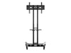 Multibrackets Height Adjustable Mobile Trolley With Media Shelf & Camera Holder - Up to 32"-60" Screen