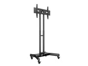 Multibrackets 32"-60" Height Adjustable Mobile Trolley With Media Shelf & Camera Holder Mobile Trolley Multibrackets