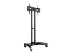 Multibrackets Height Adjustable Mobile Trolley With Media Shelf & Camera Holder - Up to 32"-60" Screen