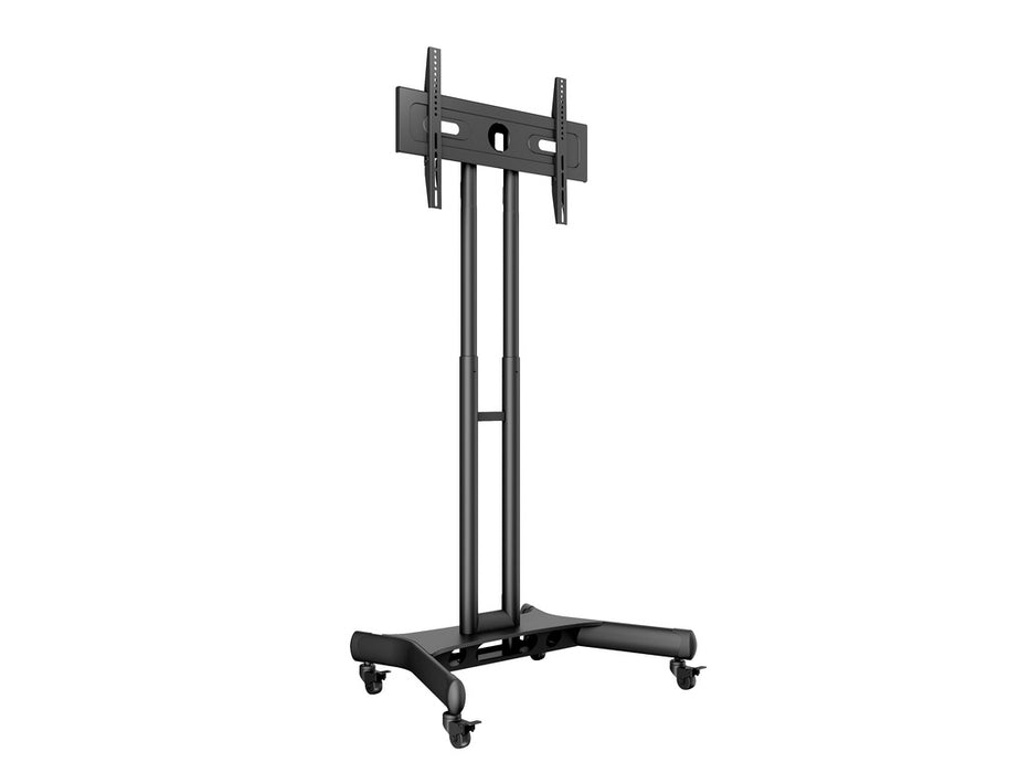 Multibrackets Height Adjustable Mobile Trolley With Media Shelf & Camera Holder - Up to 32"-60" Screen