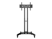 Multibrackets 32"-60" Height Adjustable Mobile Trolley With Media Shelf & Camera Holder Mobile Trolley Multibrackets