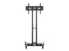 Multibrackets Height Adjustable Mobile Trolley With Media Shelf & Camera Holder - Up to 32"-60" Screen