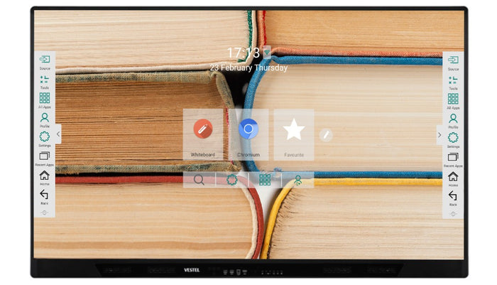 Vestel 86" IFX864-U4 Android Interactive Flat Panel Whiteboard Interactive Touchscreen Display Vestel