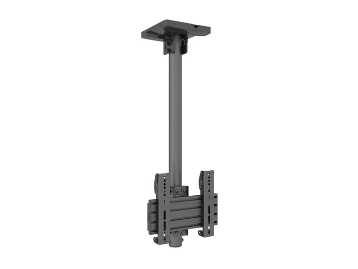 Multibrackets 0.8m Tilt 24"-43" Pro Series Menu Board Ceiling Mount For 1 Screen Ceiling Mount Bracket Multibrackets