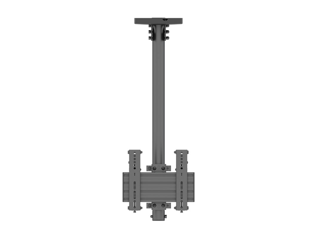 Multibrackets 0.8m Tilt 24"-43" Pro Series Menu Board Ceiling Mount For 1 Screen Ceiling Mount Bracket Multibrackets
