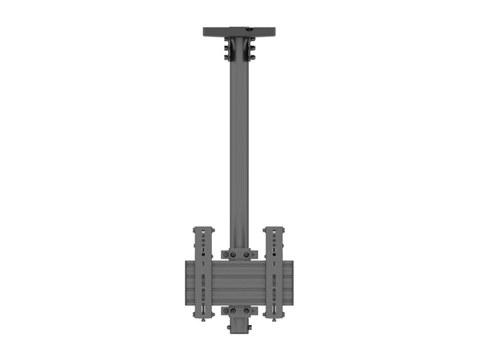 Multibrackets 0.8m Tilt 24"-43" Pro Series Menu Board Ceiling Mount For 1 Screen Ceiling Mount Bracket Multibrackets