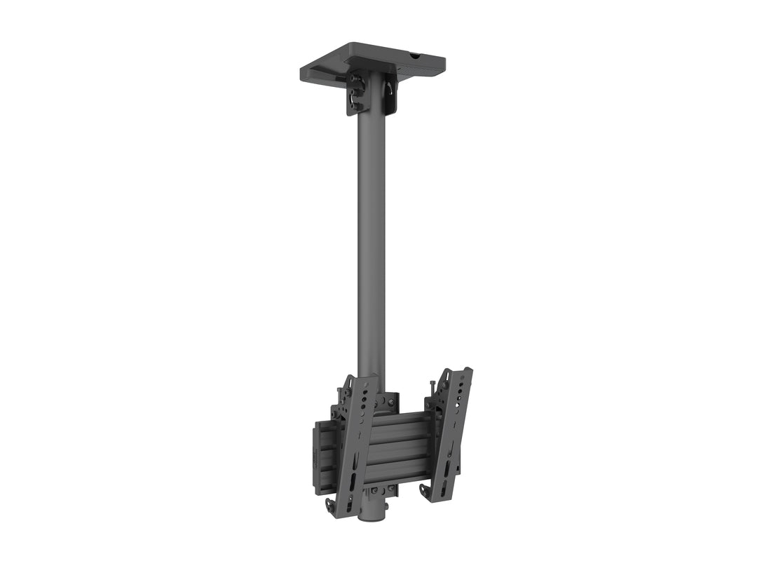 Multibrackets 0.8m Tilt 24"-43" Pro Series Menu Board Ceiling Mount For 1 Screen Ceiling Mount Bracket Multibrackets