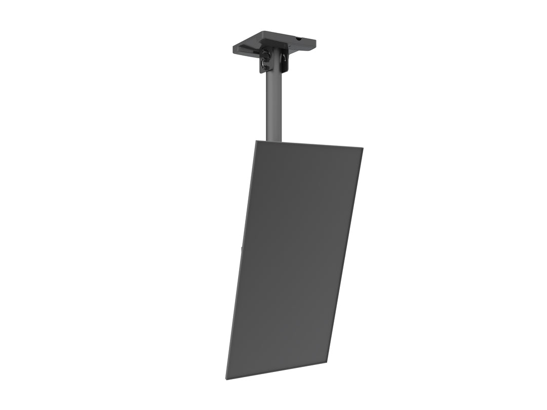 Multibrackets 0.8m Tilt 24"-43" Pro Series Menu Board Ceiling Mount For 1 Screen Ceiling Mount Bracket Multibrackets
