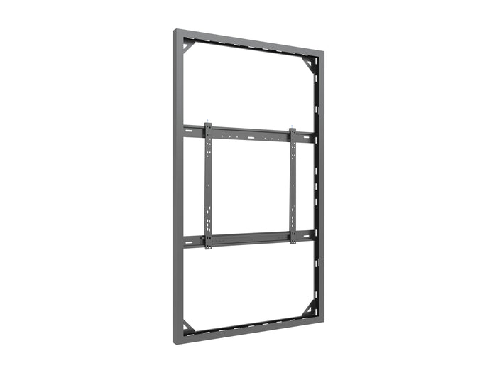 Multibrackets M Pro Series Enclosure 75" Wall Slim Medium Black Signage Display Enclosures Multibrackets