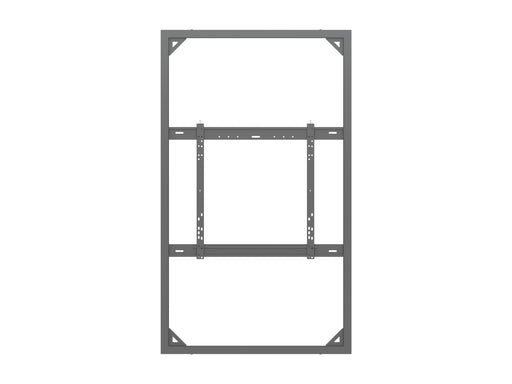 Multibrackets M Pro Series Enclosure 75" Wall Slim Medium Black Signage Display Enclosures Multibrackets