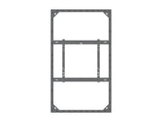 Multibrackets M Pro Series Enclosure 75" Wall Slim Medium Black Signage Display Enclosures Multibrackets