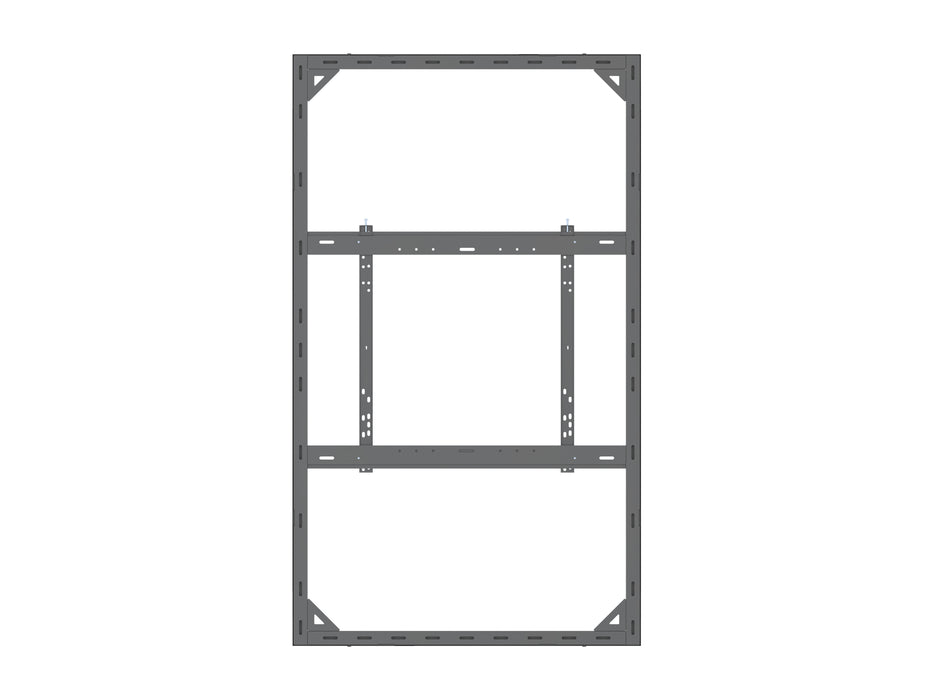 Multibrackets M Pro Series Enclosure 75" Wall Slim Medium Black Signage Display Enclosures Multibrackets