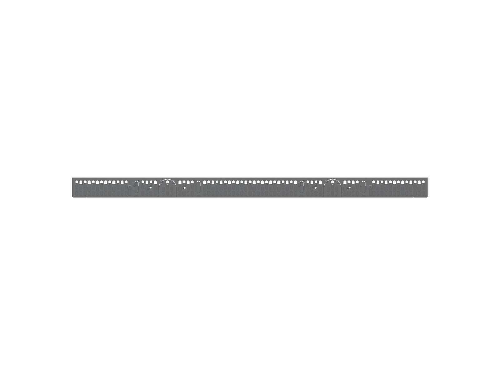 Multibrackets M Pro Series Enclosure 75" Wall Slim Medium Black Signage Display Enclosures Multibrackets