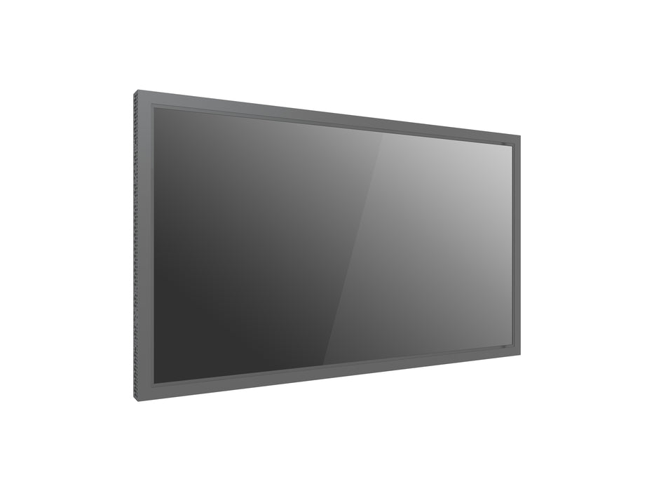 Multibrackets M Pro Series Enclosure 75" Wall Slim Medium Black Signage Display Enclosures Multibrackets
