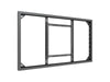 Multibrackets M Pro Series Enclosure 75" Wall Slim Medium Black Signage Display Enclosures Multibrackets