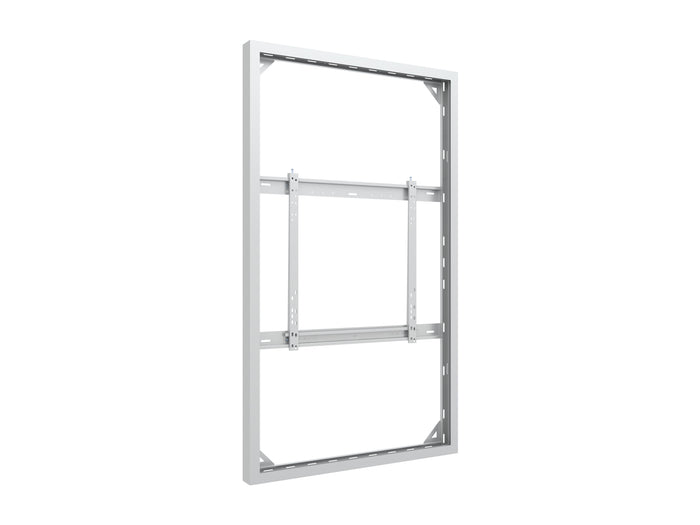 Multibrackets M Pro Series Enclosure 75" Wall Slim Medium White Signage Display Enclosures Multibrackets