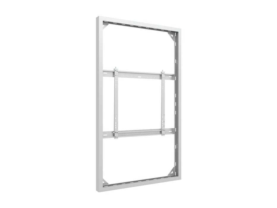 Multibrackets M Pro Series Enclosure 75" Wall Slim Medium White Signage Display Enclosures Multibrackets