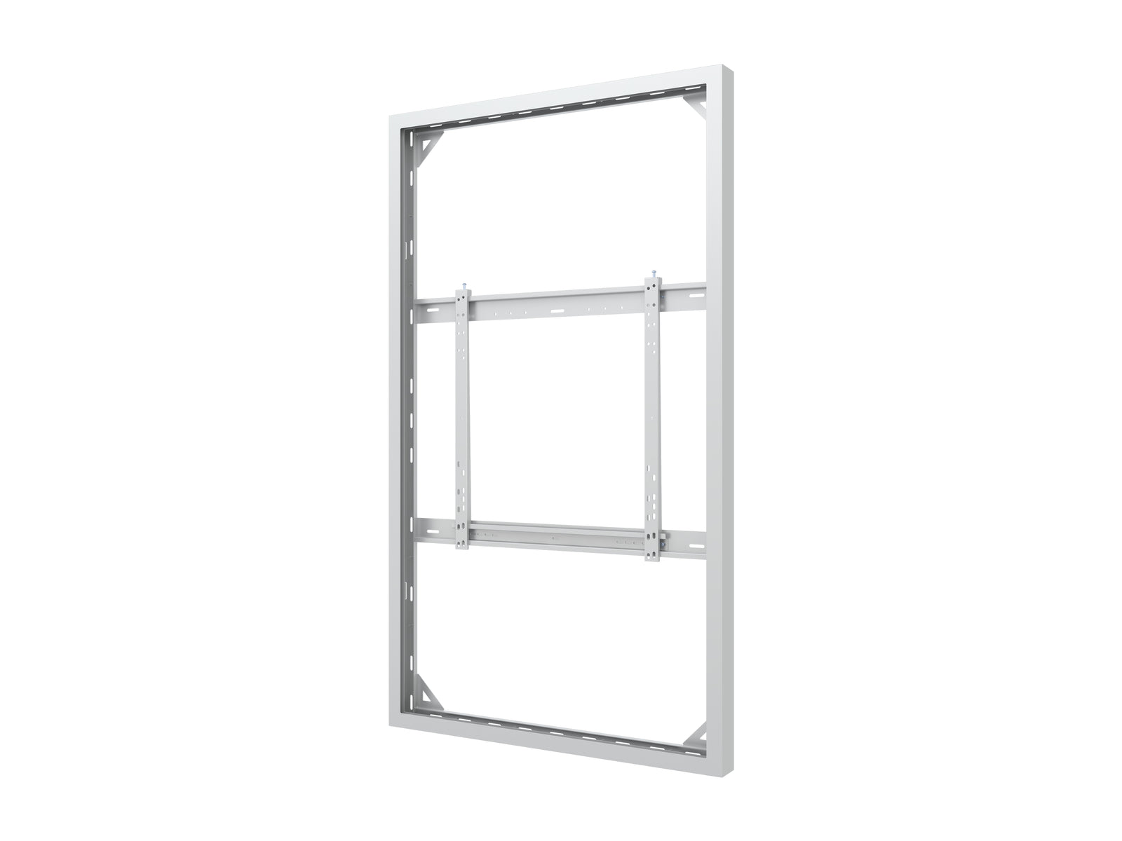 Multibrackets M Pro Series Enclosure 75" Wall Slim Medium White Signage Display Enclosures Multibrackets