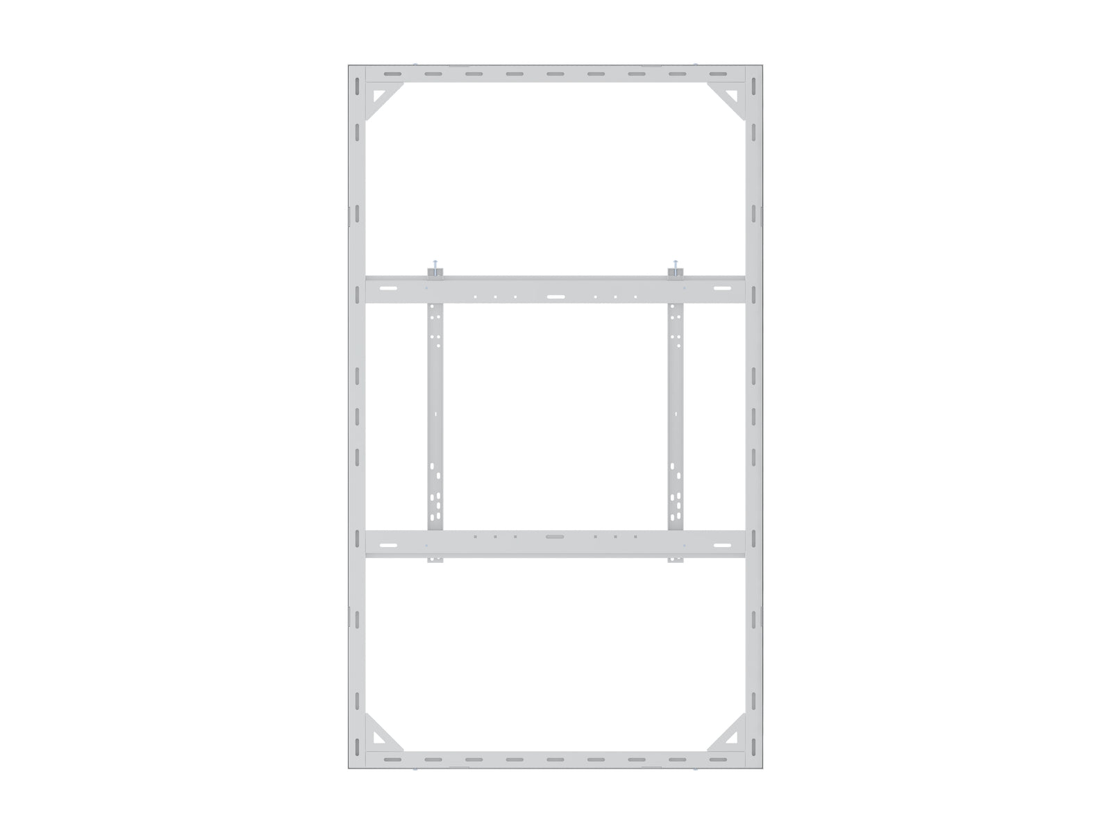Multibrackets M Pro Series Enclosure 75" Wall Slim Medium White Signage Display Enclosures Multibrackets