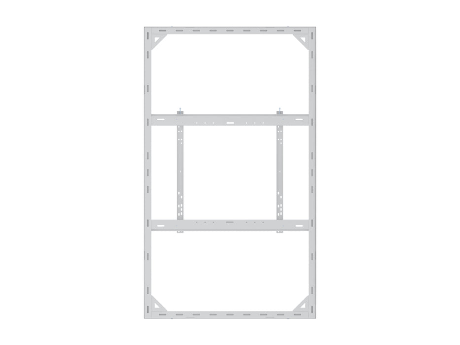 Multibrackets M Pro Series Enclosure 75" Wall Slim Medium White Signage Display Enclosures Multibrackets