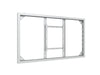 Multibrackets M Pro Series Enclosure 75" Wall Slim Medium White Signage Display Enclosures Multibrackets