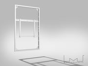 Multibrackets M Pro Series Enclosure 75" Wall Slim Medium White Signage Display Enclosures Multibrackets