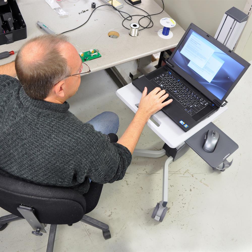 Ergotron Neo-Flex Laptop Trolley | 24-205-214 Mobile Trolley Ergotron