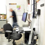 Ergotron 24-206-214 Neo-Flex® LCD Cart Mobile Trolley Ergotron
