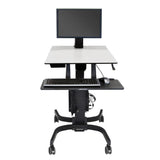 Ergotron 24-215-085 WorkFit-C, Single LD Sit-Stand Workstation | For Standard Display (2.3–7.3 kg)