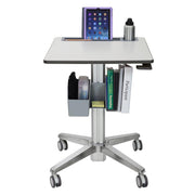 Ergotron 24-547-003 LearnFit® Sit-Stand Desk, Short | 74 - 114cm Mobile Trolley Ergotron