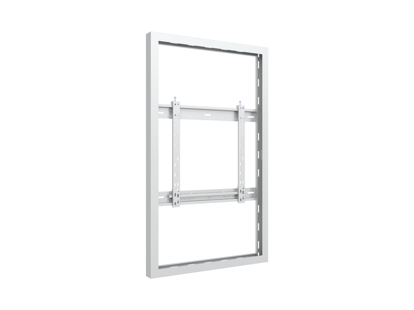 Multibrackets M Pro Series Enclosure 50" Wall Slim Medium White Signage Display Enclosures Multibrackets