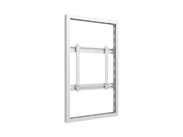 Multibrackets M Pro Series Enclosure 50" Wall Slim Medium White Signage Display Enclosures Multibrackets