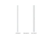 Multibrackets M Pro Series Enclosure 50" Wall Slim Medium White Signage Display Enclosures Multibrackets