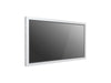 Multibrackets M Pro Series Enclosure 50" Wall Slim Medium White Signage Display Enclosures Multibrackets