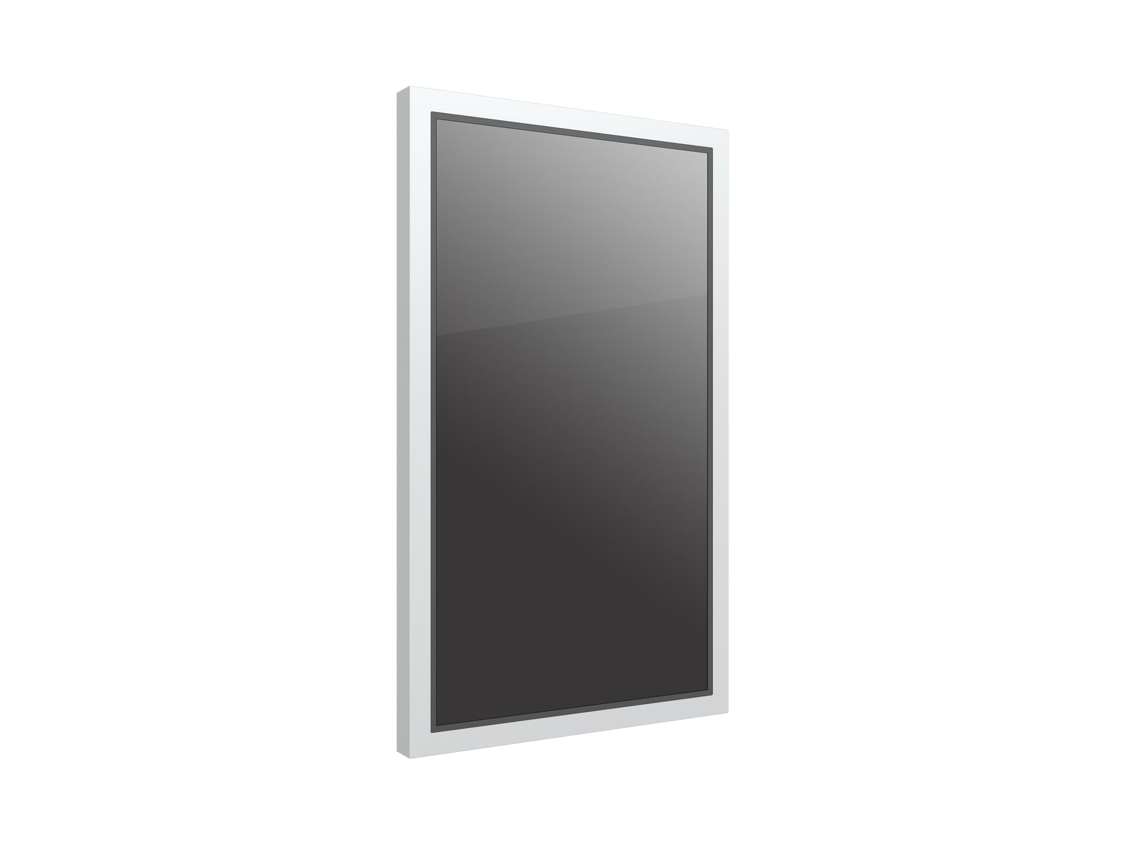 Multibrackets M Pro Series Enclosure 50" Wall Slim Medium White Signage Display Enclosures Multibrackets