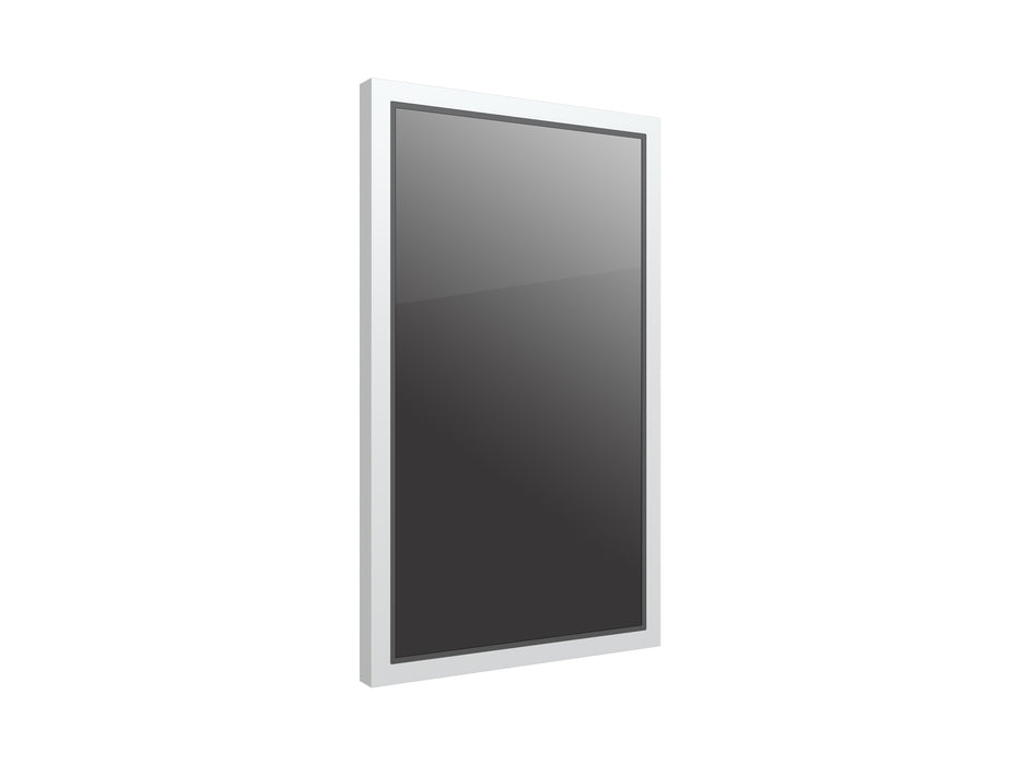 Multibrackets M Pro Series Enclosure 50" Wall Slim Medium White Signage Display Enclosures Multibrackets